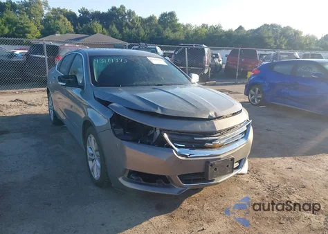 2017 Chevrolet Impala 1Lt из США, поврежденный, VIN 2G1105S34H9146324